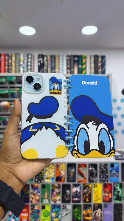 Fancy Cartoon Book iPhone Case