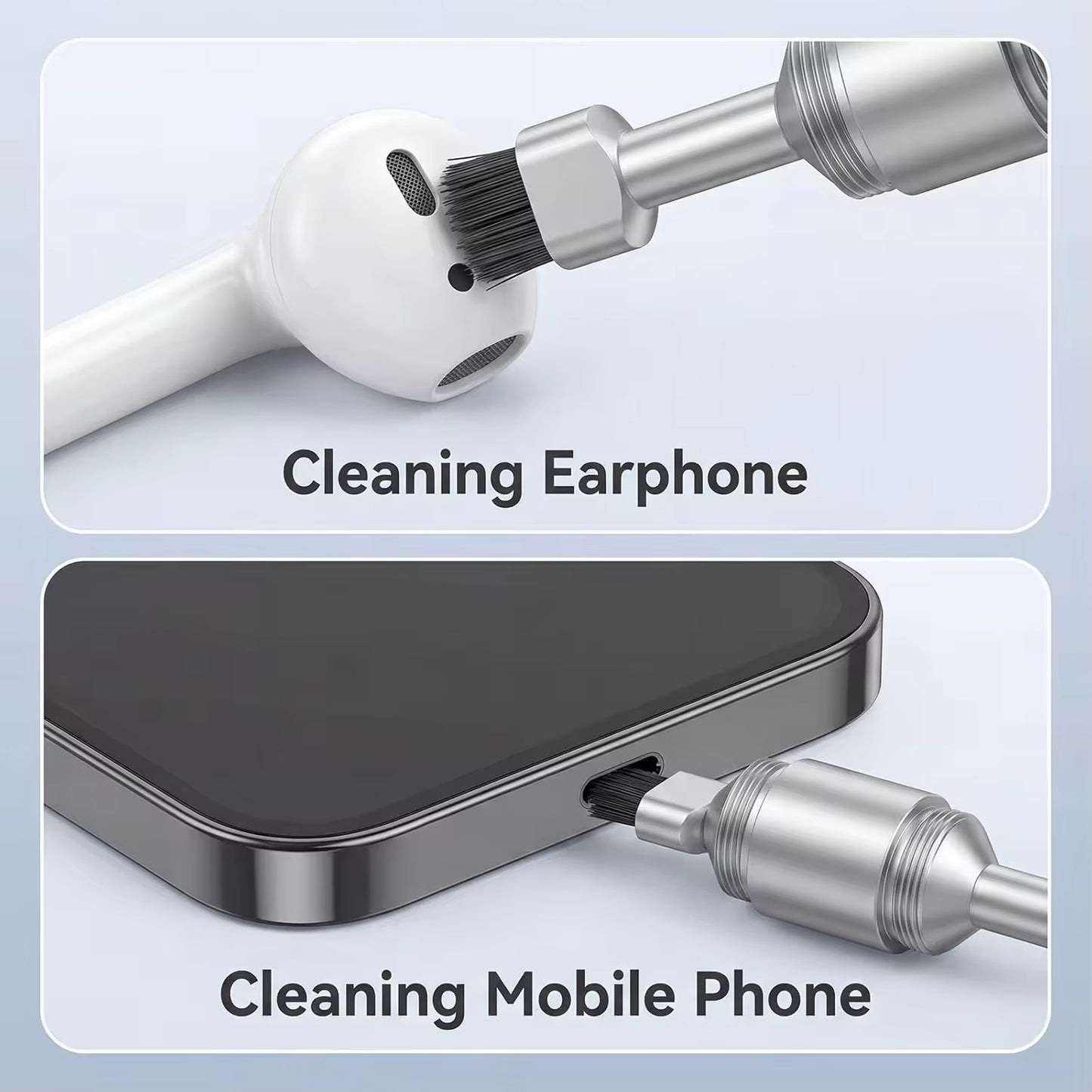 Mini Phone Cleaning Keychain
