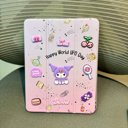 Kuromi - 3D Cartoon Printed iPad Case