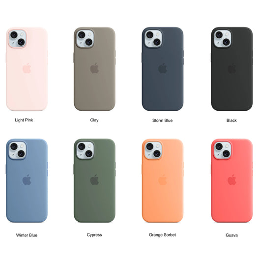 Premium Silicone MagSafe Hard Case for iPhone