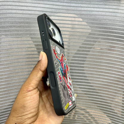 Super Hero Edition Mirror Print iPhone 17 Pro Max Case