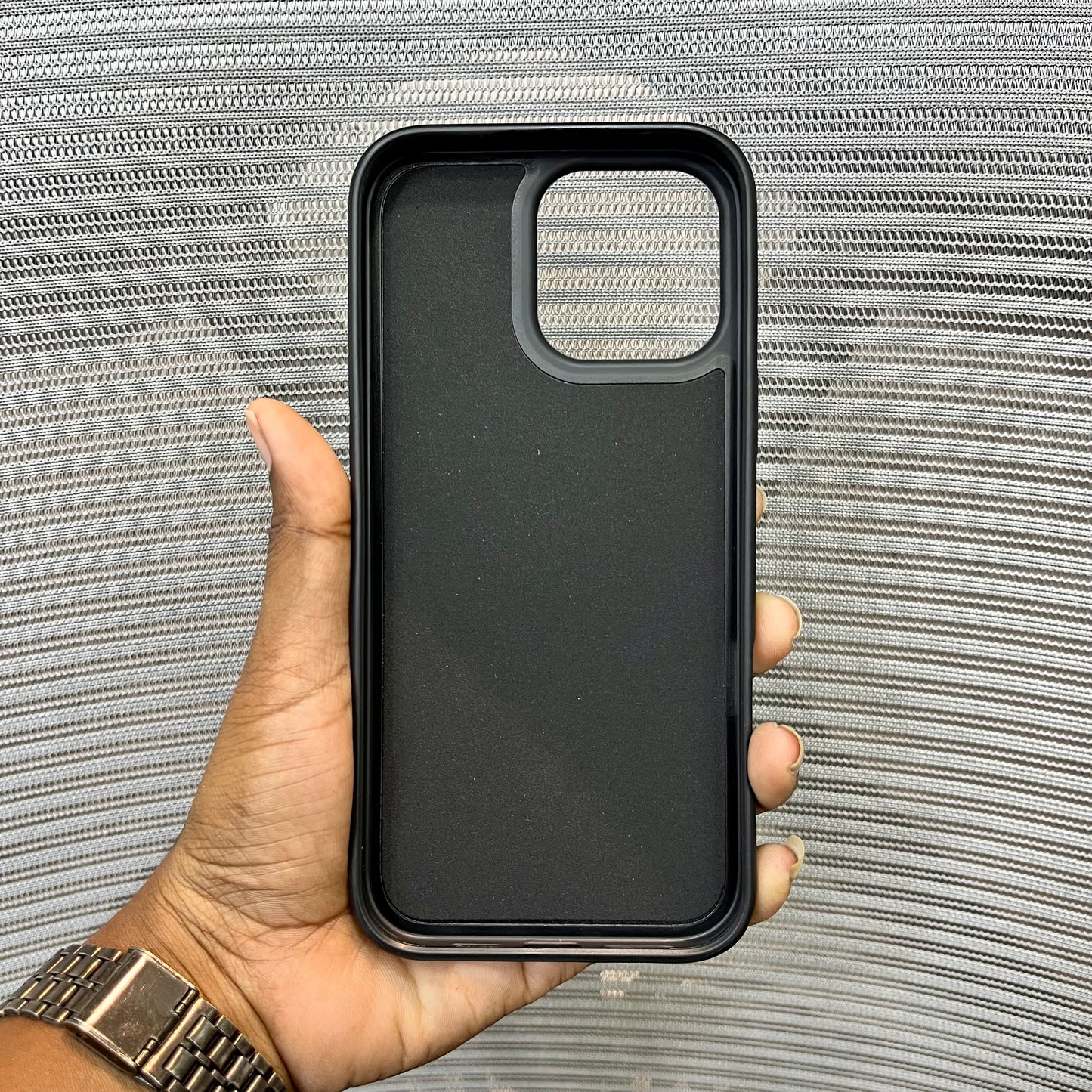 Premium Carbon Fiber Logo iPhone 15 Pro Max Case