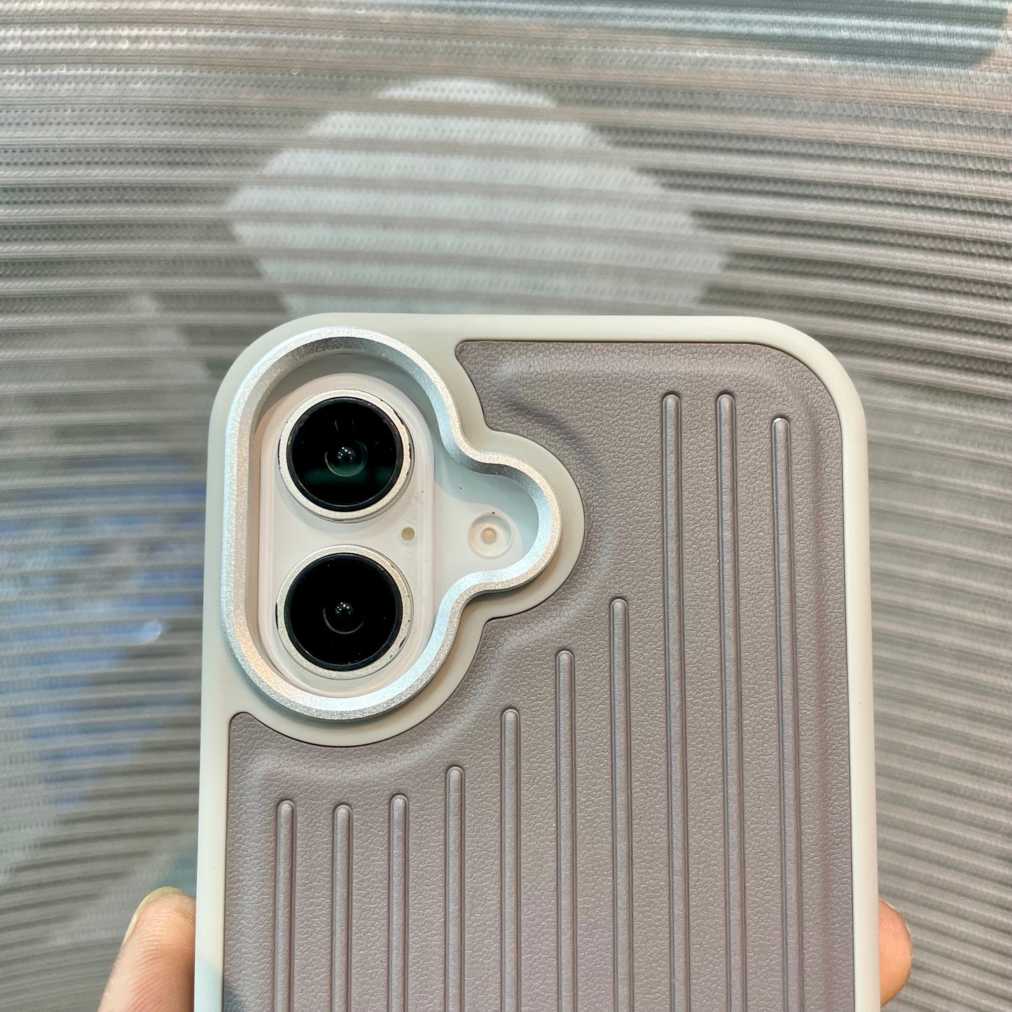 StripeVault Stand iPhone 17 Case