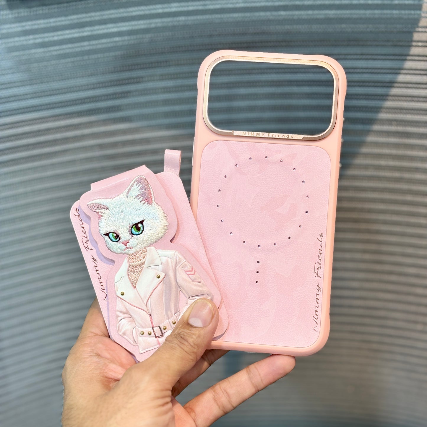 FurEver MagSafe iPhone 17 Pro Max Wallet Stand Case