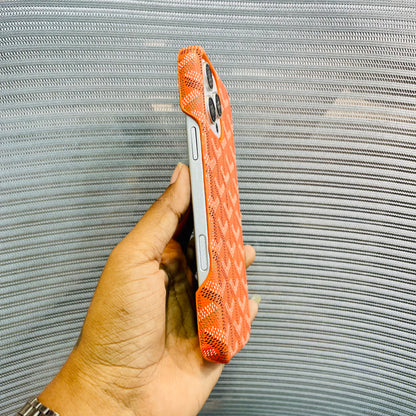 Luxe Printed Inner Fur iPhone 16 Pro Case