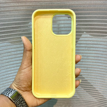 Premium Silicone iPhone 15 Pro Case