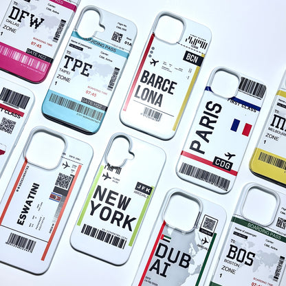 Bon Voyage Printed iPhone Case