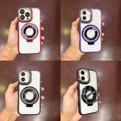 Fancy Bling MagSafe Transparent iPhone Case