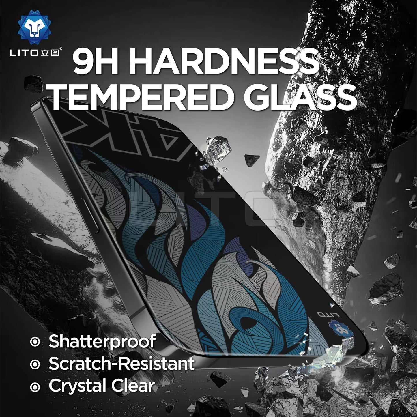 LITO - 4K Privacy Tempered Glass iPhone
