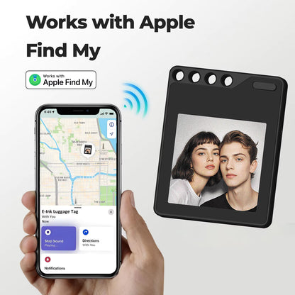 Smart E-Link Locator Tag With Key Chain