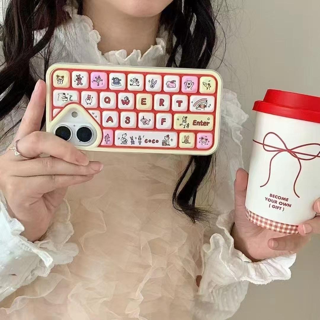 KeyPop 3D Cartoon iPhone Case