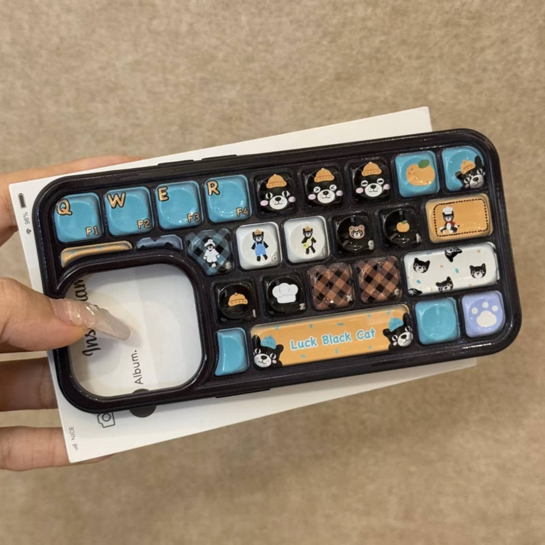 KeyPop 3D Cartoon iPhone Case