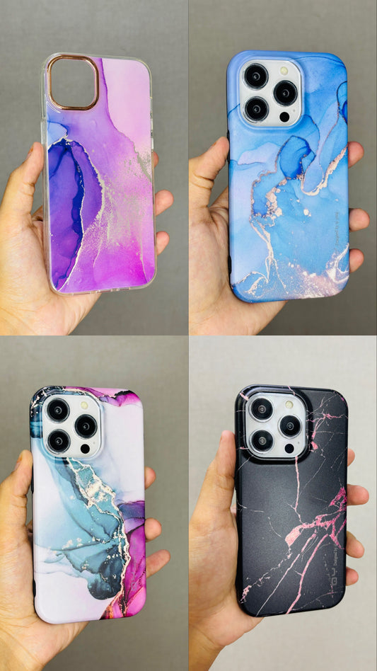 Marble Matte Fancy Case for iPhone