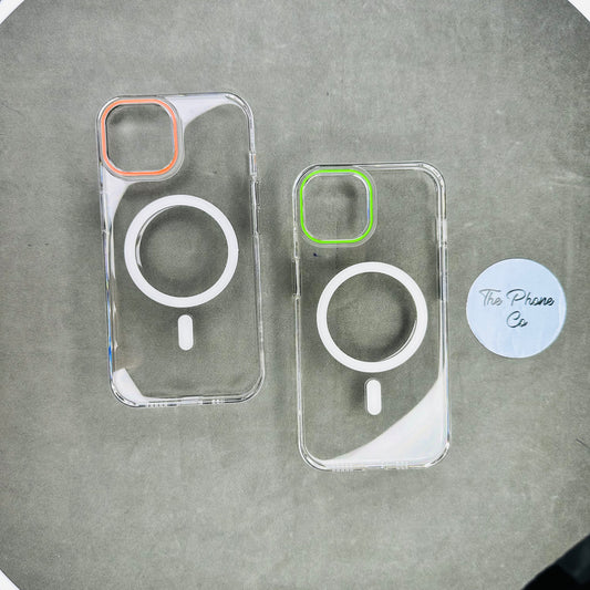 Transparent MagSafe Gorilla Case for iPhone 15 Series