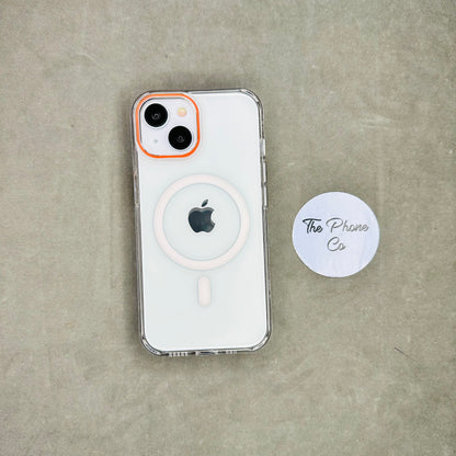 Transparent MagSafe Gorilla Case for iPhone 15 Series