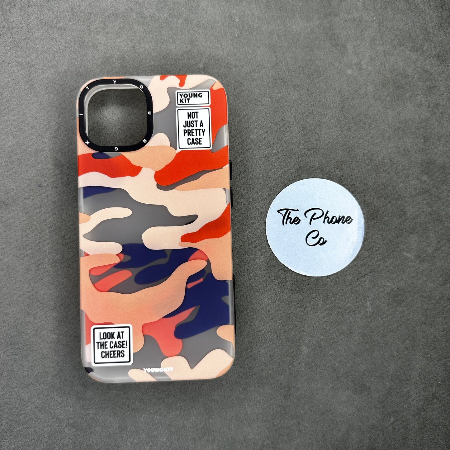 Printed Camouflage Textured Fancy Case