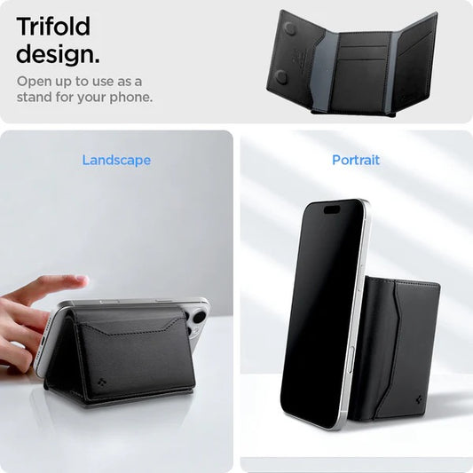 MagFit Snap Wallet – Black