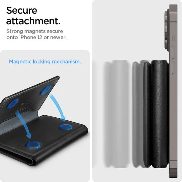 MagFit Snap Wallet – Black