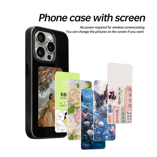 InkShift NFC Smart Display iPhone 15 Case