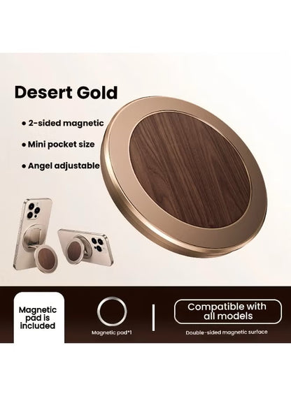 MagWood Dual-Side Magnetic Ring Stand