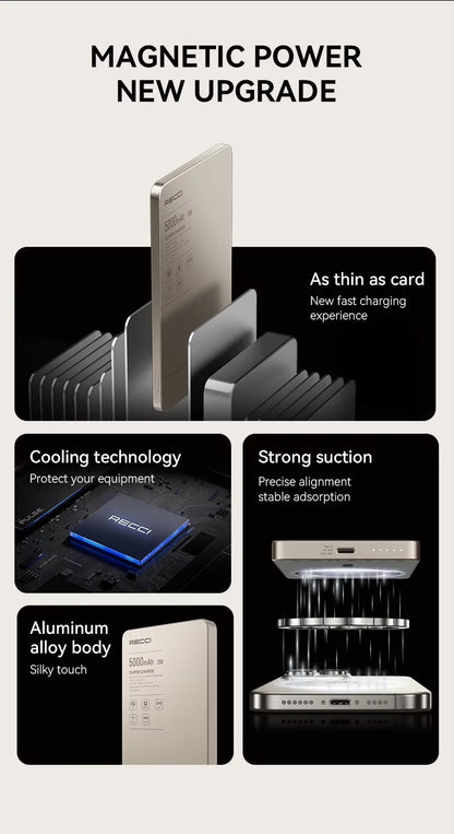 VoltSnap 10000mAh MagSafe Power Bank