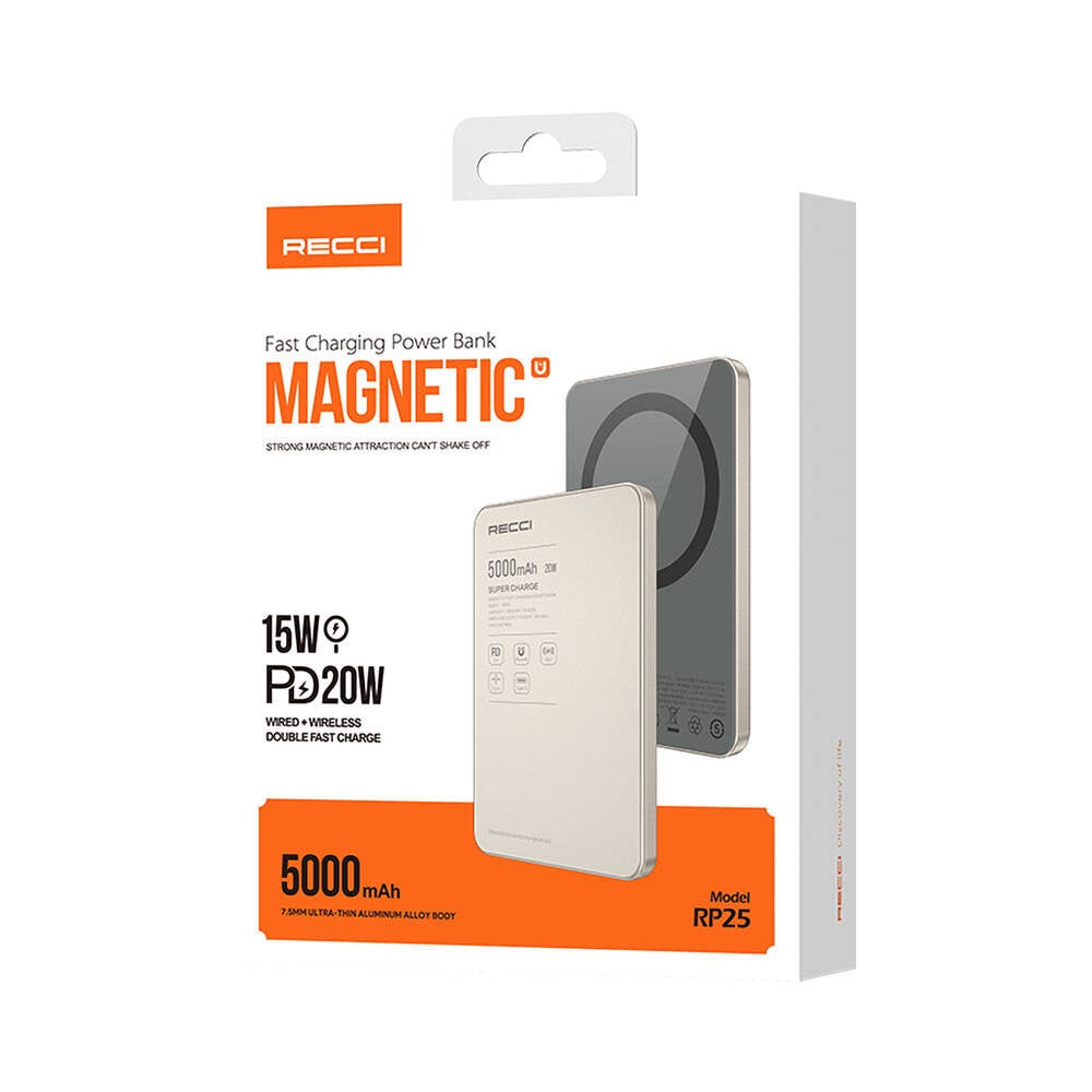 MagVolt 5000mAh Fast Charging Power Bank
