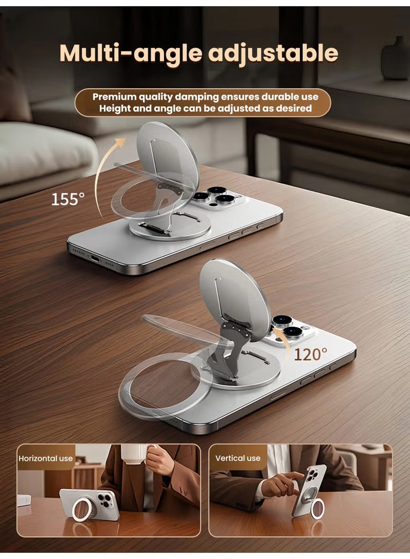 MagWood Dual-Side Magnetic Ring Stand