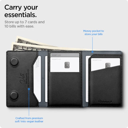 MagFit Snap Wallet – Black