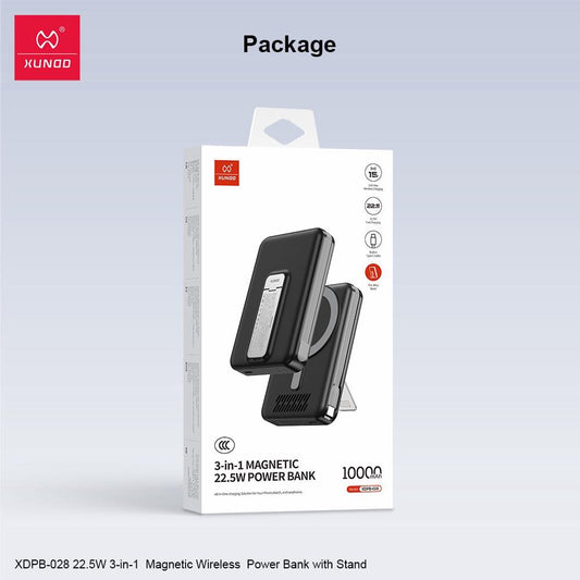 Volture Trio Magnetic Power Bank (10,000mAh) — 22.5W