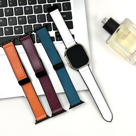 LuxeStrap Leather Apple Watch Band
