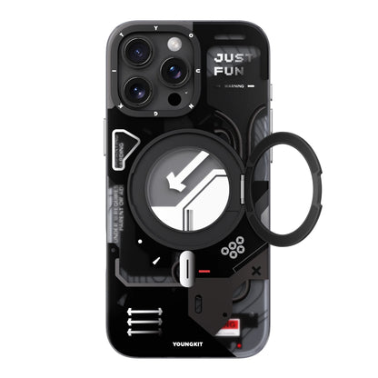 Premium MagSafe Hard iPhone Case with Stand