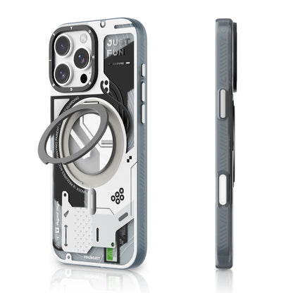 Premium MagSafe Hard iPhone Case with Stand