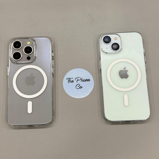 Transparent Slim Fit Magsafe Case for iPhone