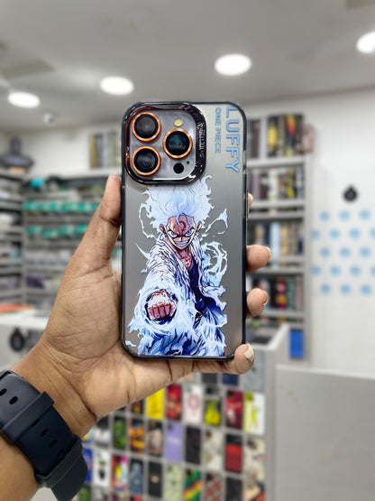 Anime Embossed Glossy Hard Case for iPhone X / XS