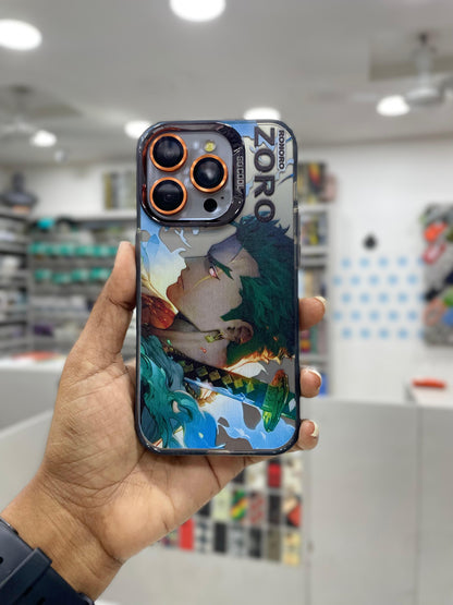 Anime Embossed Glossy Hard Case for iPhone X / XS