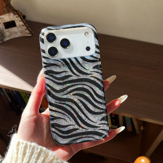 ZebraLuxe Glitter iPhone Case