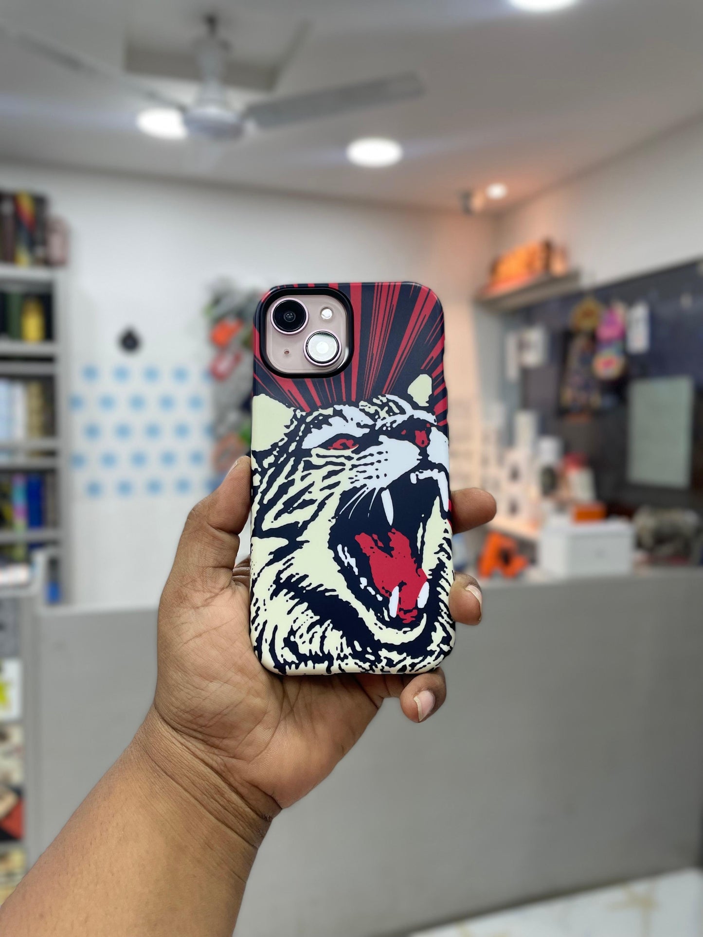 Multi Color Animal Printed case for iPhone 14 & 15 Series