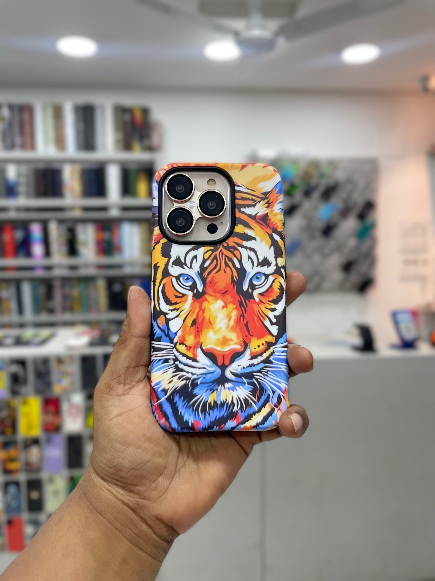Multi Color Animal Printed case for iPhone 14 & 15 Series
