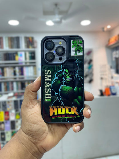 Super Heros Printed Hard Case for iPhone
