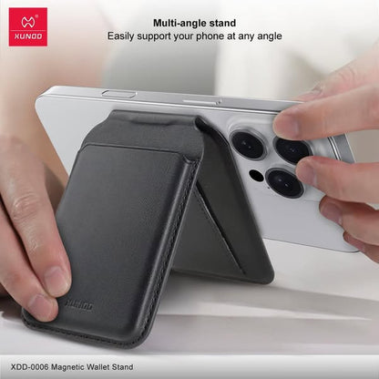 Premium Magnetic Wallet Stand