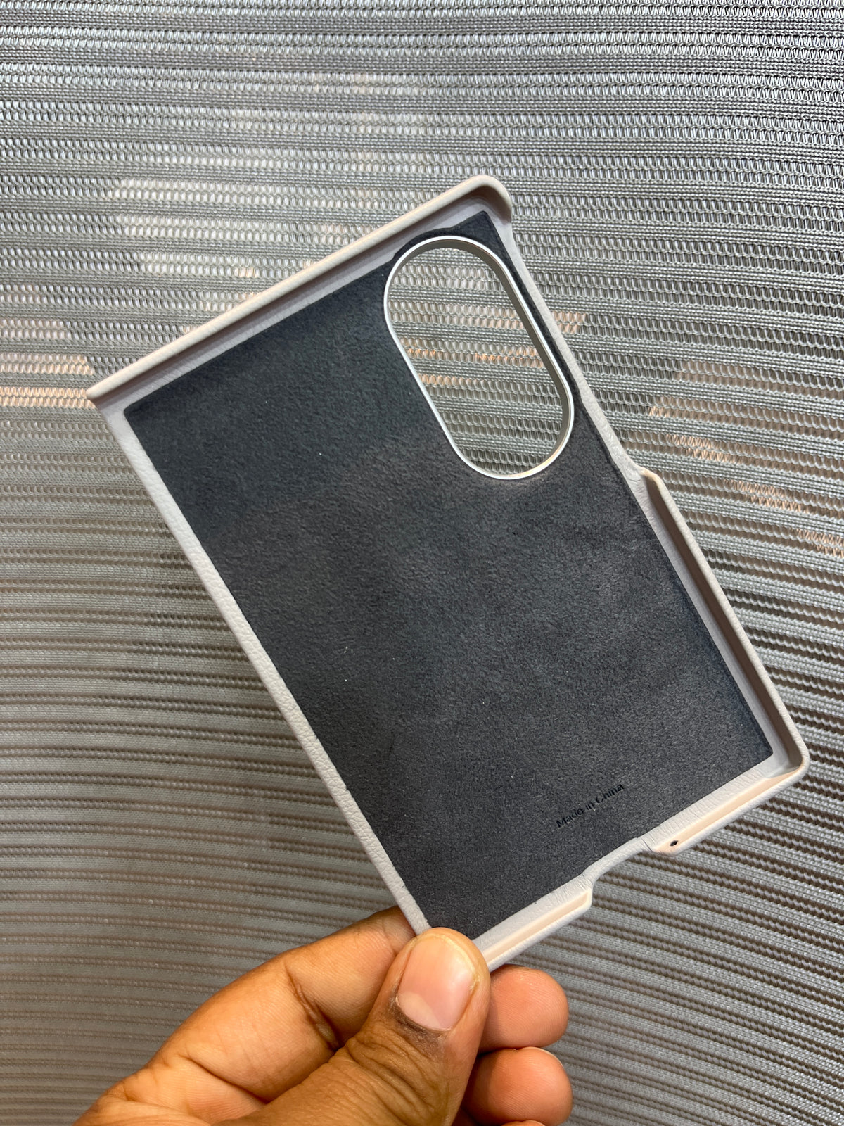 Leather-Finish Stand Case for Samsung Galaxy Z Fold