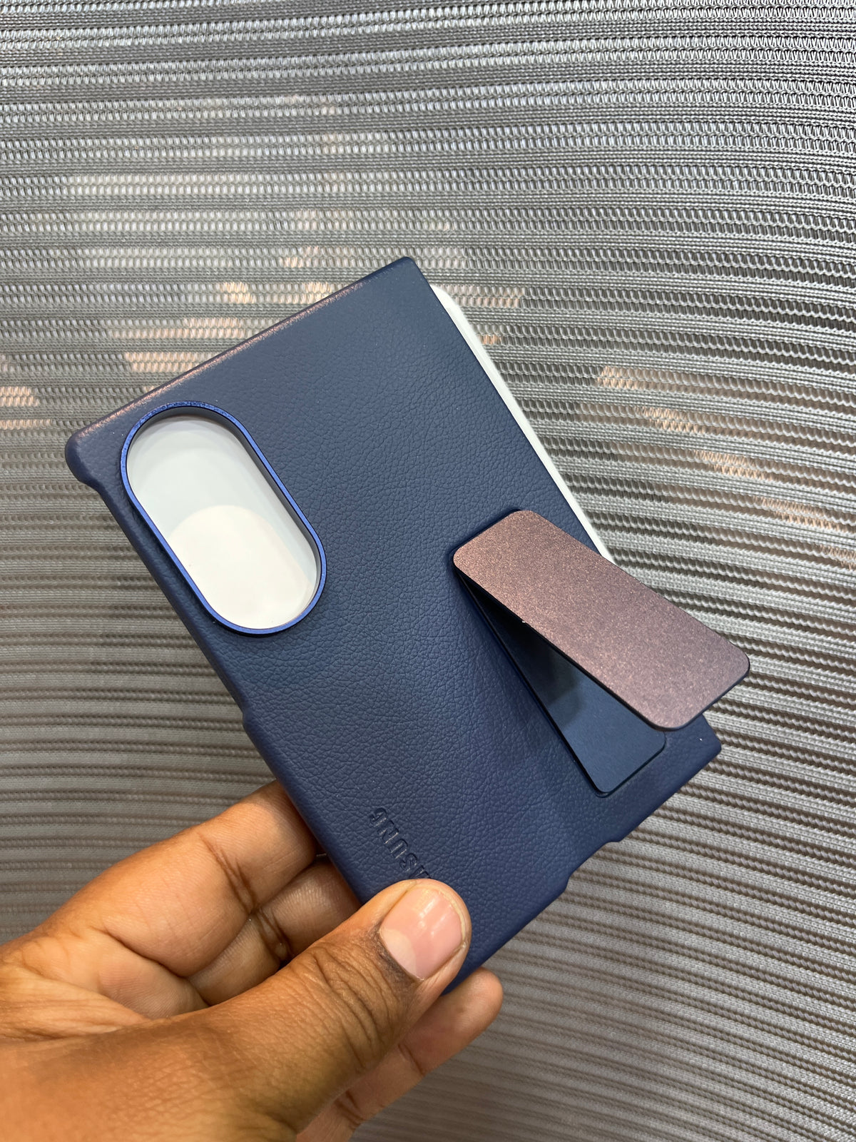 Leather-Finish Stand Case for Samsung Galaxy Z Fold