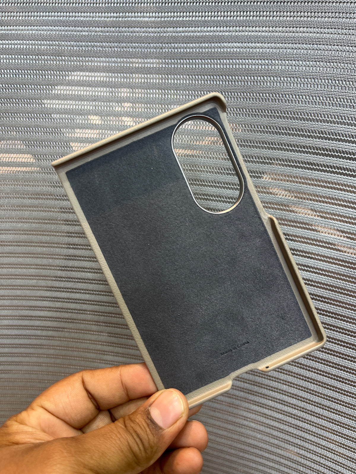 Leather-Finish Stand Case for Samsung Galaxy Z Fold
