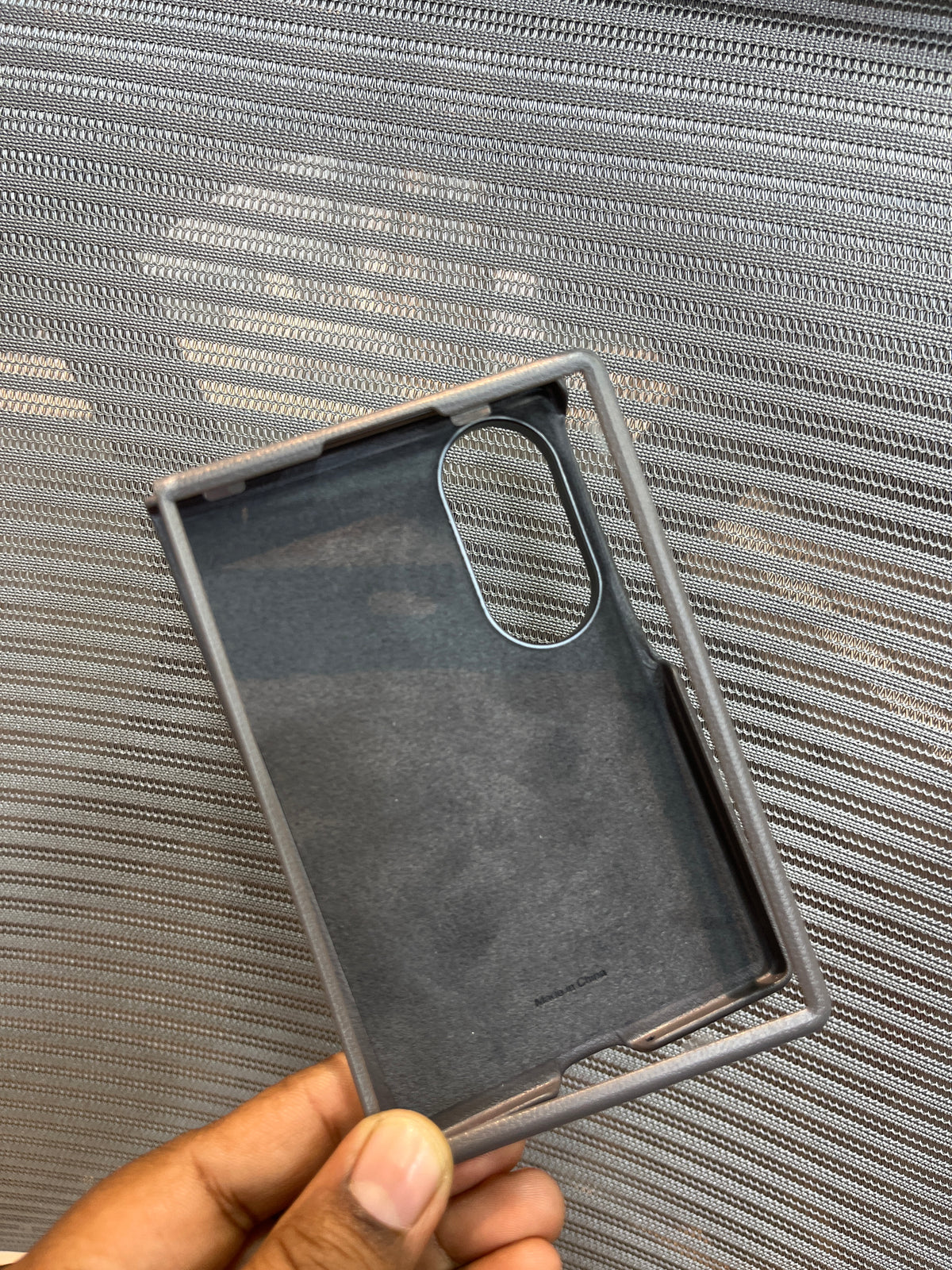 Leather-Finish Stand Case for Samsung Galaxy Z Fold