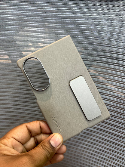 Leather-Finish Stand Case for Samsung Galaxy Z Fold