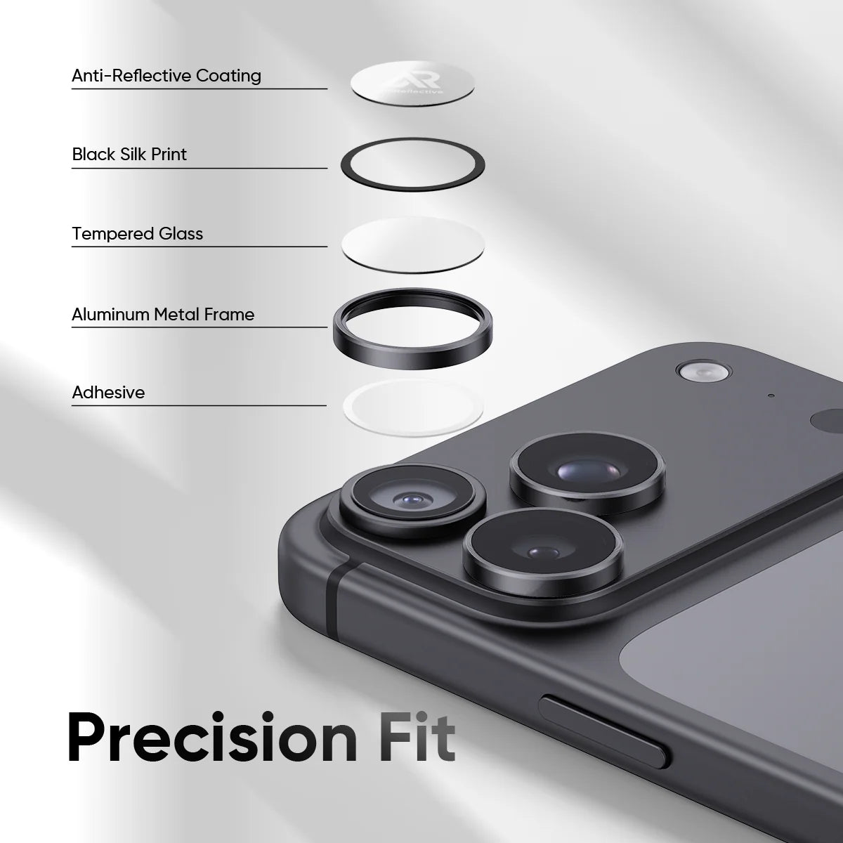 LITO Metal Camera Plate with AR+AF Lens