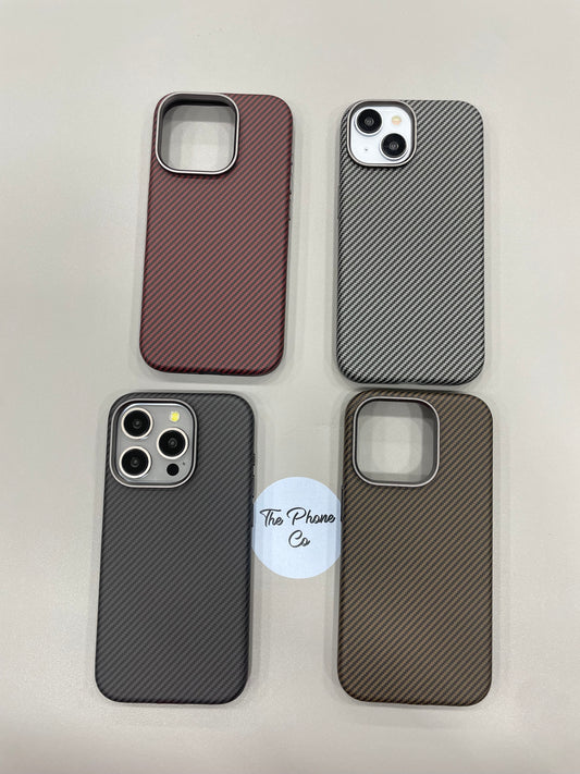 Slim Fit MagSafe Carbon Fiber Case for iPhone 15 Series