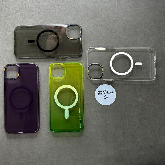 Transparent Slim Fit MagSafe Case for iPhone 14 Plus