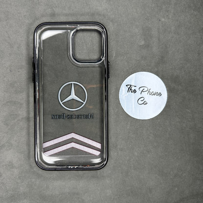 Mercedes Benz Transparent Printed Hard Case