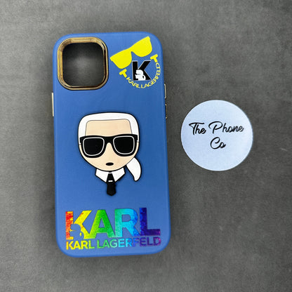 Karl Lagerfeld Hard Embossed Case for iPhone 12 / 12 Pro